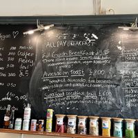 Food Menu  at The Gallery Cafe in East London