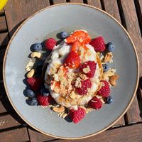 pancakes! at The Gallery Cafe in East London