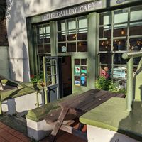 Exterior at The Gallery Cafe in East London