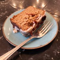 Cake at The Gallery Cafe in East London