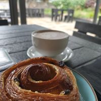 Lovely place with a great back garden terrace at The Gallery Cafe in East London