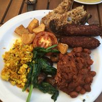 english breakfast  at The Gallery Cafe in East London