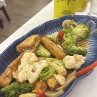 The vegetable dish   at La perle d'asie in Saint-tropez