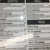  at Brutal Burrito in Madrid