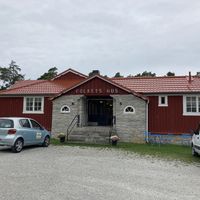 Exterior   at Rute Folkets Hus Café in Larbro