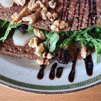 Vegan galette at Le Carrousel in Bern