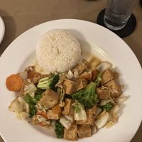Tofu and veggie stir fry    at Let's Pho in Puerto Vallarta