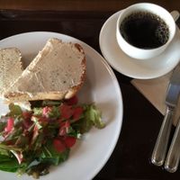 Tofu Cheese on Toast at Pure Cafe in Tokyo
