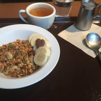 Home made granola for breakfast! at Pure Cafe in Tokyo