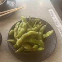 edamame  at Mason's Dumpling Shop in Boulder