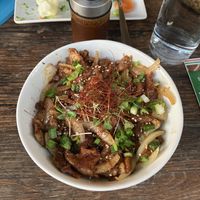 Kobe BBQ Beef Bowl at VegiOasis in Huntington Beach
