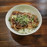 Teriyaki crispy chik’n tender bowl  at VegiOasis in Huntington Beach