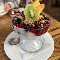 Coconut yogurt parfait   at Saint Peter's Bakery in Saint Peters