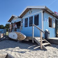 The bar at Flunderbar in Hohwacht