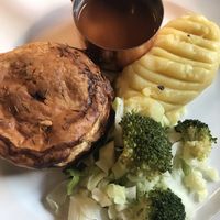 Mushroom pie  at The Chronicle in Exmouth