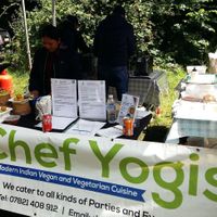 At CC Events' (their 10th birthday!) Severndroog Castle monthly market at Chef Yogis in South East London