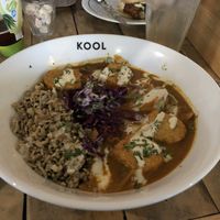 Curry bowl  at KOOL - Pop-Up in Amsterdam