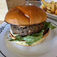 Black bean burger   at KOOL - Pop-Up in Amsterdam
