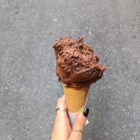 vegan chocolate sorbet at Pidapipo in Melbourne