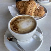 Cappuccino con latte di mandorla  at Bar Gelateria La Pineta in Dorgali