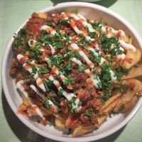 Chilli fries, would repeat at Katzentempel in Cologne