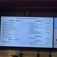   at Seasoned Vegan Real Quick in New York City