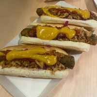 vegan hot dogs at IKEA in Copenhagen