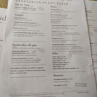 Vegetarian menu with vegan options at The Woodside in Doune