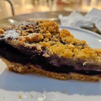 Blueberry tarte at Espresso House in Odense