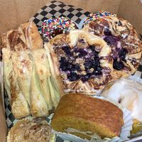pastries at Timeless Coffee Roasters and Bakery in Oakland
