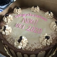 tiramisu cake at Timeless Coffee Roasters and Bakery in Oakland