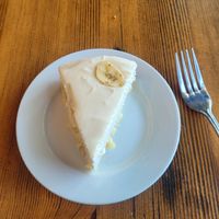 Banana cream pie (5 out of 10) at Timeless Coffee Roasters and Bakery in Oakland