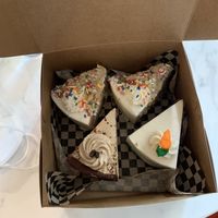 Cake slices! 🍰   at Timeless Coffee Roasters and Bakery in Oakland