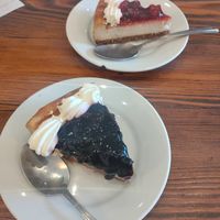 Cheesecake at Timeless Coffee Roasters and Bakery in Oakland