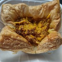 Breakfast puff 👍🏽👍🏽 at Timeless Coffee Roasters and Bakery in Oakland