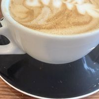 Soy latte   at Timeless Coffee Roasters and Bakery in Oakland