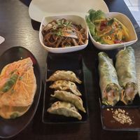 Vegan dishes  at Madame Pan in Emsdetten