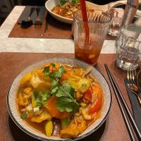 Tofu zoet zuur  at Better than Hungry in Brussels