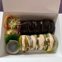 I like that the box to go is not a plastic one    at Vegan Haus in Berlin