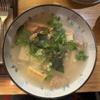 Veganhaus Special Noodle Soup.  at Vegan Haus in Berlin