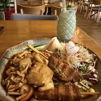 Spicy No Pork 😋  at Vegan Haus in Berlin