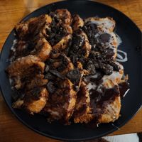 Oreo french toast 😋 at Seven Mile Cafe in Denton