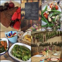 gorgeous place, beautiful food  at Riverford Farm Shop in Buckfastleigh