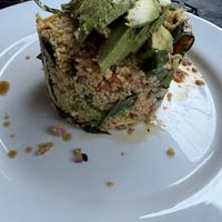Vegetarian cous cous   at Germinación Cocina y Bistro in Santiago Atitlan