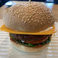 Impossible cheese burger. Ok but a bit dry  at Grill'd in Bundoora