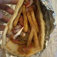 Felafel Gyro  at Spitz Mediterranean Restaurant and Bar in Midland