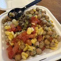 Kids quinoa bowl “no cheese"  at Spitz Mediterranean Restaurant and Bar in Midland