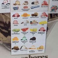 Sabores de helado veganos at La Jijonenca del Carrer Major in Sitges