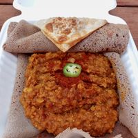 Very yummy at Zagwe's Restaurant in Eugene