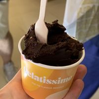 Chocolate vegan ice cream  at Gelatissimo in Phuket